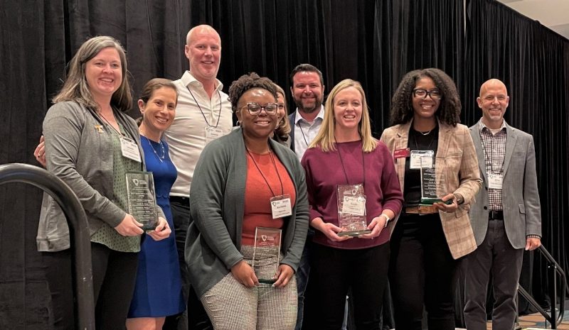 Sarah Cunningham, Karneisha Wolfe, Sarah Stein, and Kimberly Walker receive AAA Auditing Section Best Behavioral Paper Award