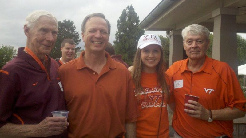 Dr. Larry Killough, Joe Golden, Allie Golden and Dr. Bob Brown