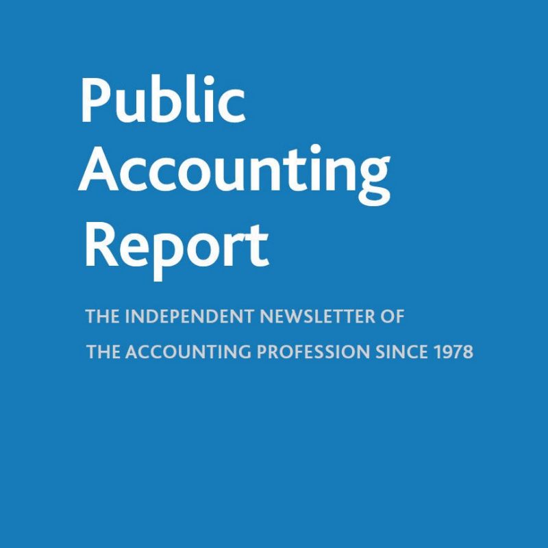 Public Accounting Report