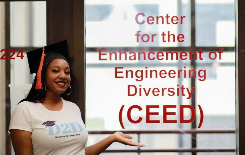 Jesika at the CEED Office