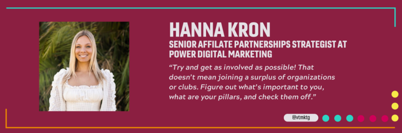 Hanna Kron - Senior Affiliate Partnerships Strategist