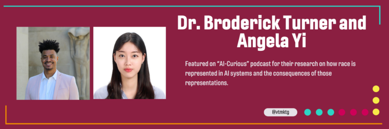 Dr. Broderick Turner and Angela Yi featured on AI-Curious Podcast