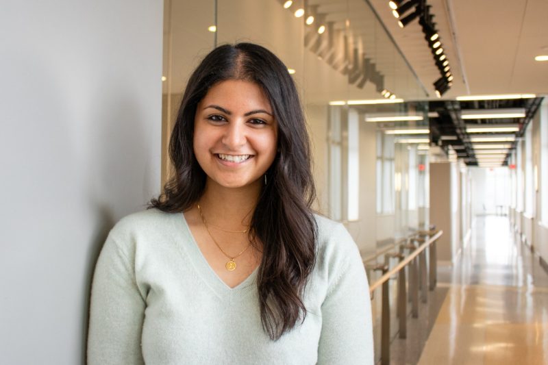 Outstanding doctoral student Neeti Gandhi.