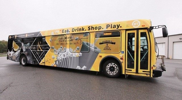 PRISM Wins Award for First & Main Blacksburg Transit Bus Wrap