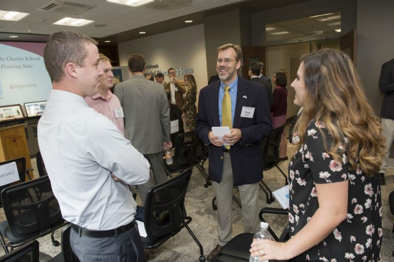 Virginia Tech and Schwab Advisor Services dedicate Charles Schwab Financial Planning Suite