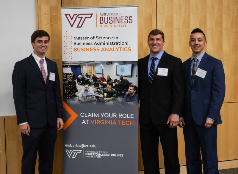 Members of the Foundry26 Project team. From left to right: Brian Hall, Tom Sleigh, and Jake Skubic. Not pictured: Katherine Asbury and Bingqi Hou.