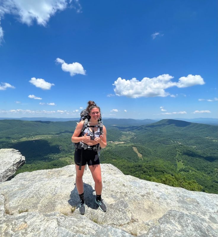 abby backpacking