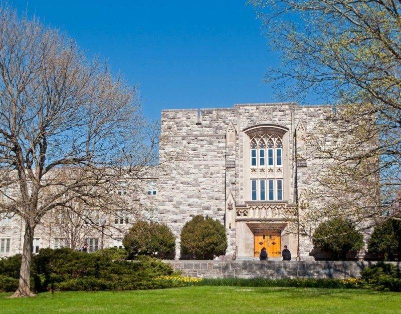 Image of Pamplin Hall, Virginia Tech