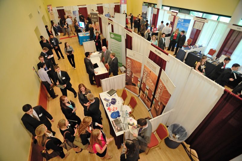 Career fair at Virginia Tech