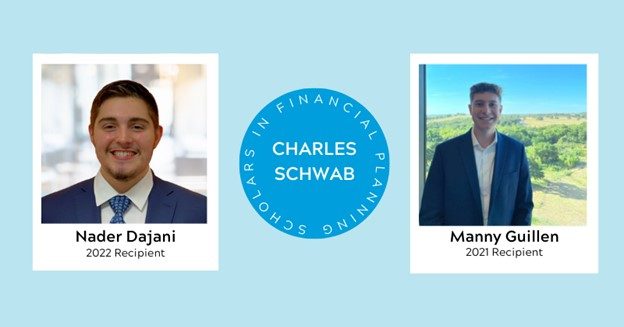 Finance Students Awarded Charles Schwab Foundation Scholarship