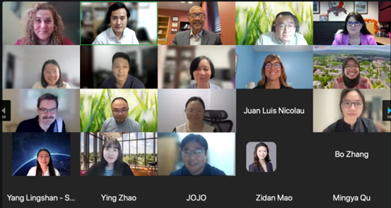 Joint Webinar between Virginia Tech's HTM and Sun Yat-Sen University's School of Tourism Management Successfully Held