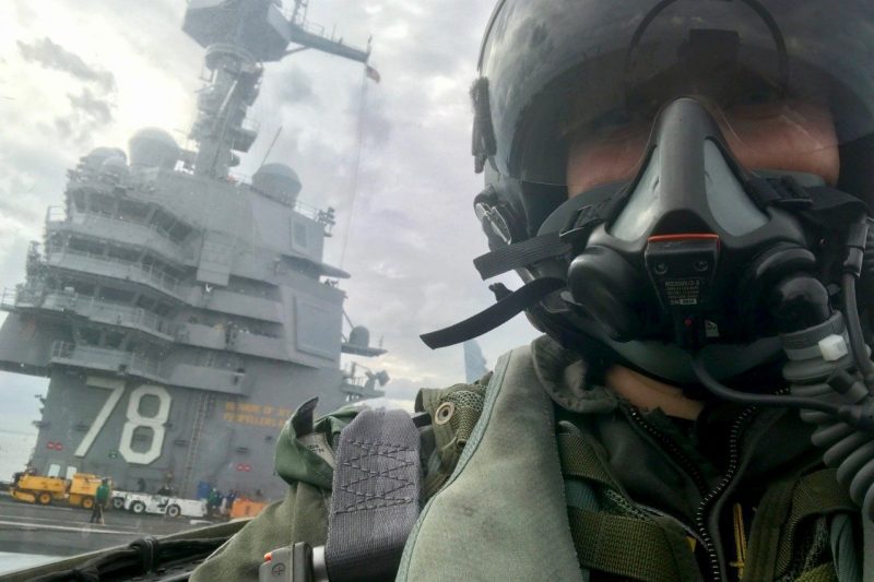 Department of Management alum to lead F/A 18 Super Hornets over Lane Stadium for the Homecoming Game