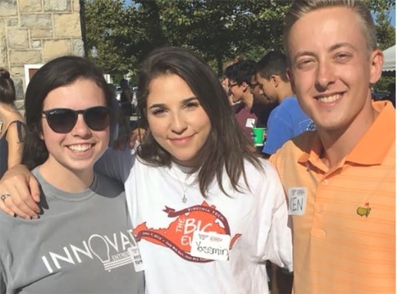 Department of Management’s first Hokie Village Networking Event prior to the Homecoming Game 