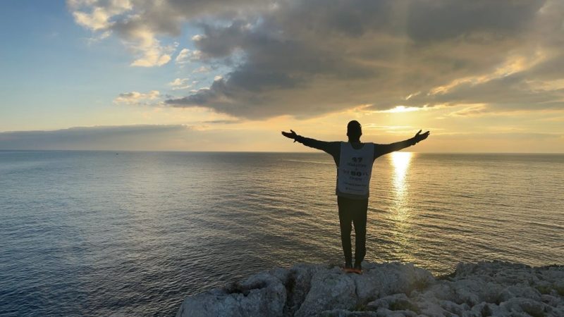 Virginia Tech alumnus puts best foot forward in walk across Italy