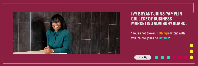 Ivy Bryant Joins Pamplin Marketing Advisory Board
