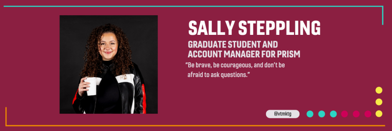 Sally Steppling, account manager of PRISM