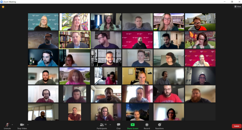 Virginia Tech Online MBA Class with David Simpson