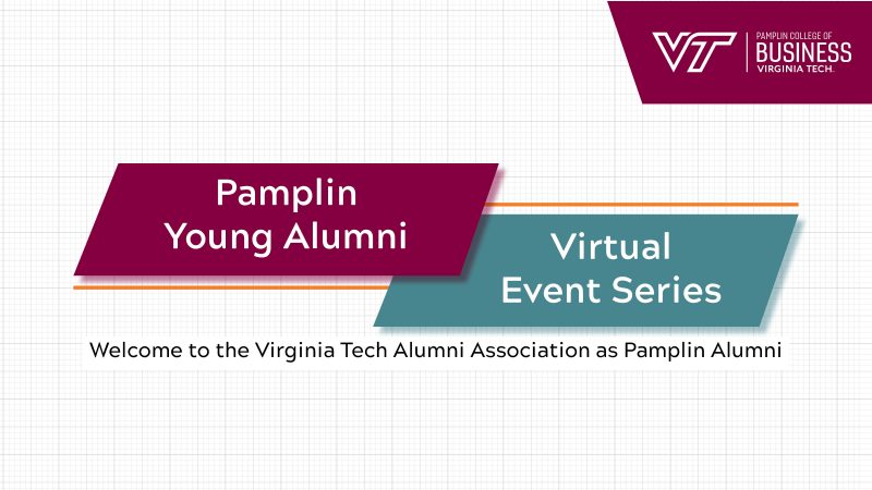 Pamplin Young Alumni Welcome