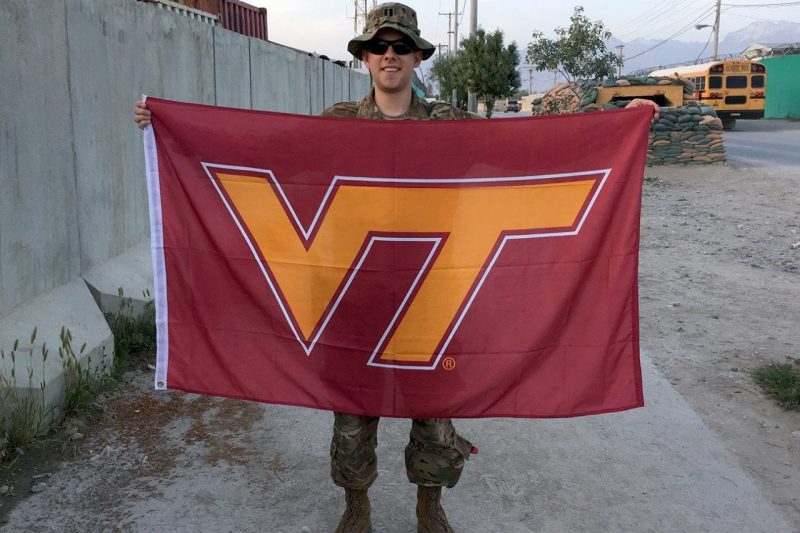 Corps of Cadets alumnus Capt. Jim Brooks named William & Mary game Hokie Hero