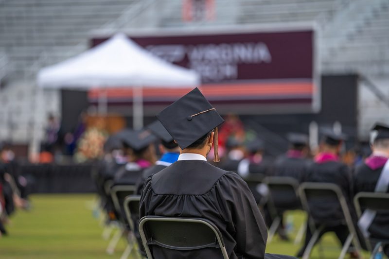 Pamplin celebrates graduates with twin ceremonies