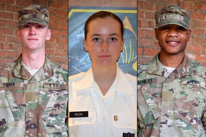 Cadets chosen to highlight the colors at the Syracuse game