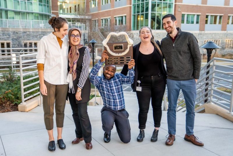 Biomedical innovations take center stage during 'Shark Tank'-style pitch competition on HS&T campus