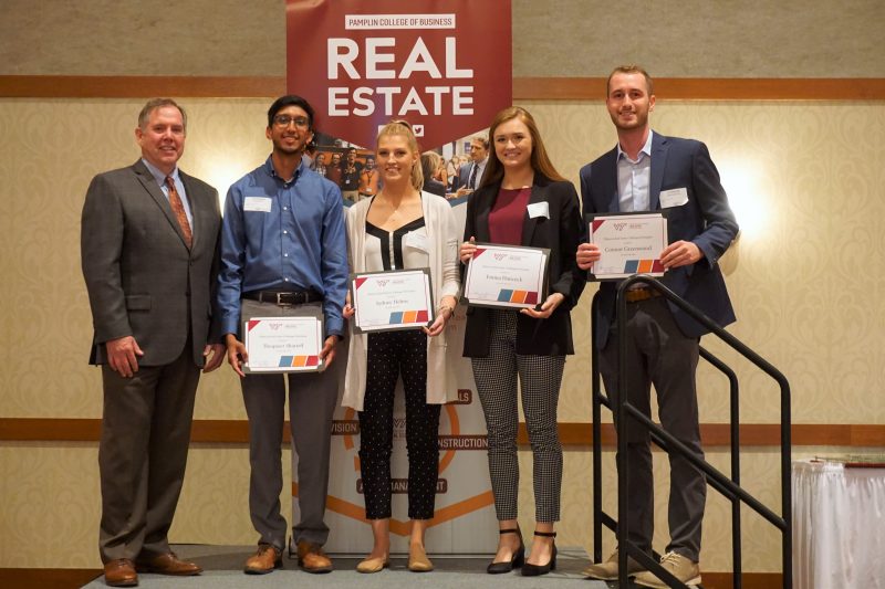 Program in Real Estate Seniors and Exceptional Students Recogniozed at Industry Advisory Board Meeting