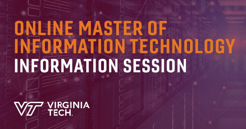 Master of Information Technology Online Information Session